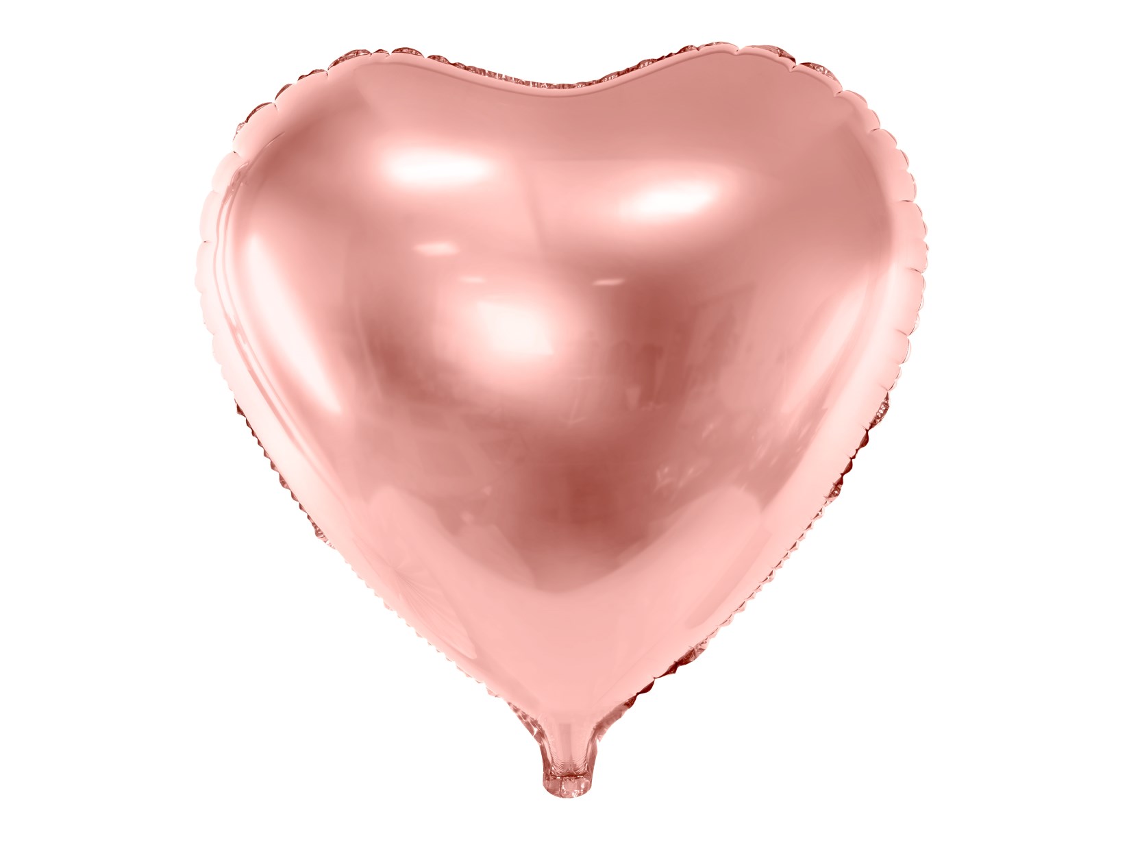 Μπαλόνι Foil Καρδιά Ροζ Χρυσό 45εκ