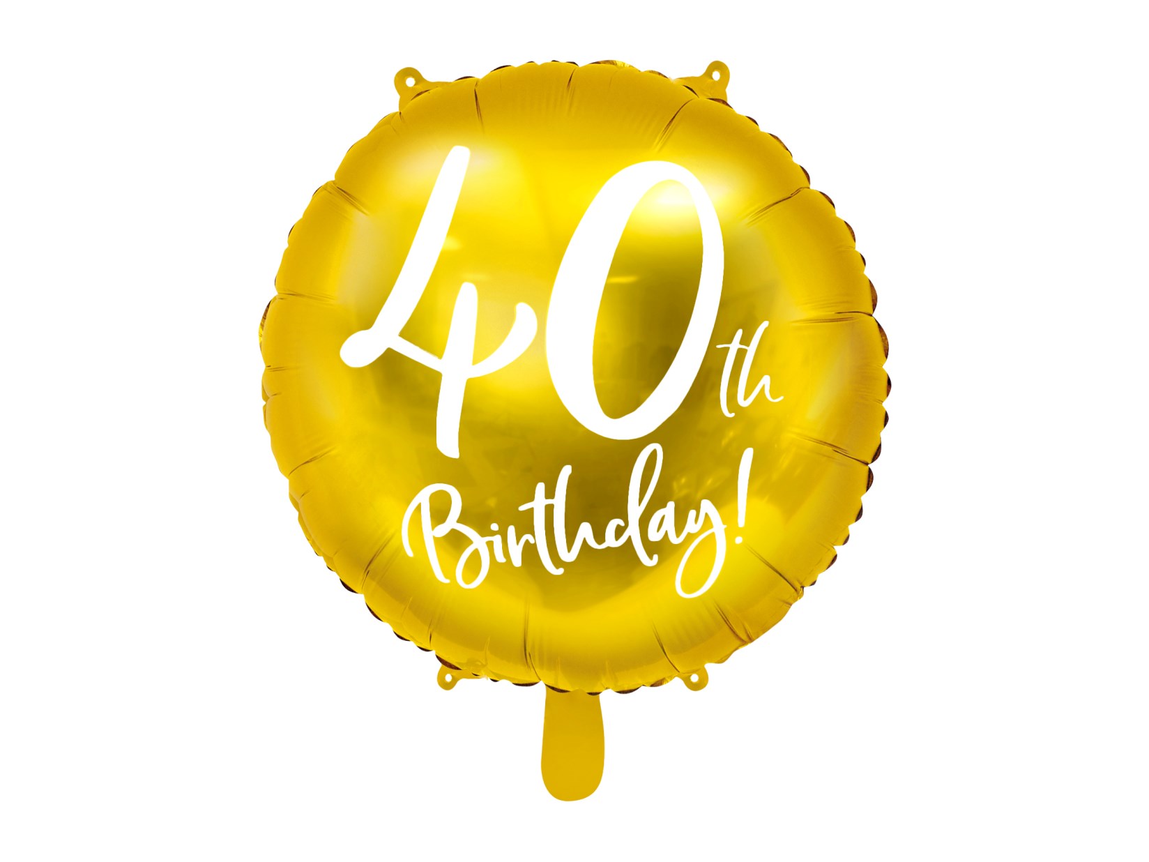 Μπαλόνι Foil Χρυσό 40th Birthday 45εκ