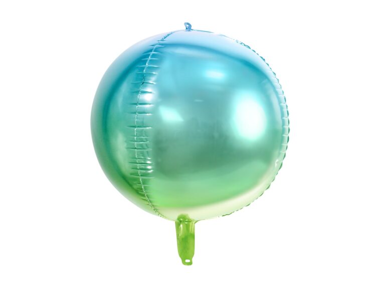 Μπαλόνι Foil Ombre Μπλε & Πράσινο 35εκ