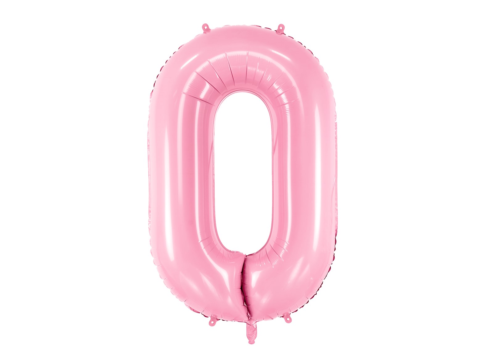 Μπαλόνι Foil Ροζ Αριθμός Μηδέν 86εκ