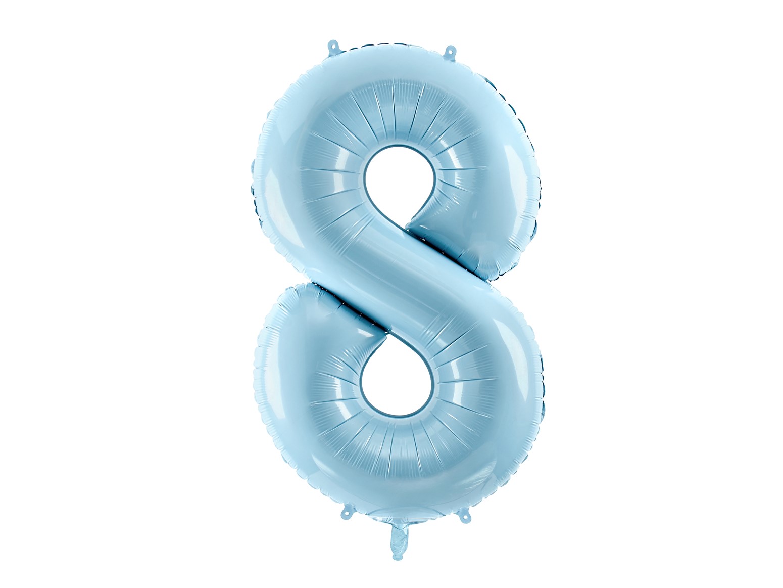 Μπαλόνι Foil Γαλάζιο Αριθμός Οκτώ 86εκ