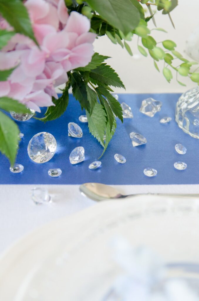 Κρυσταλλάκια σε Σχήμα Διαμαντού Διάφανα 30χλστ – 5 Τεμάχια