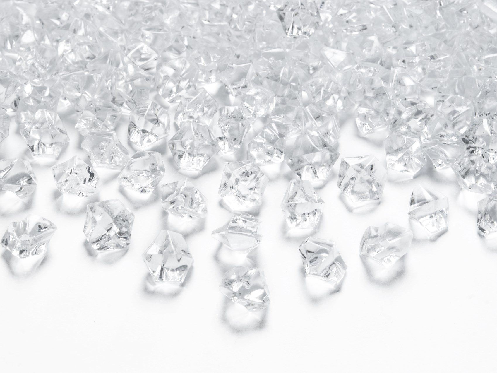 Κρυσταλλάκια Διάφανα 25×21χλστ – 50 Τεμάχια