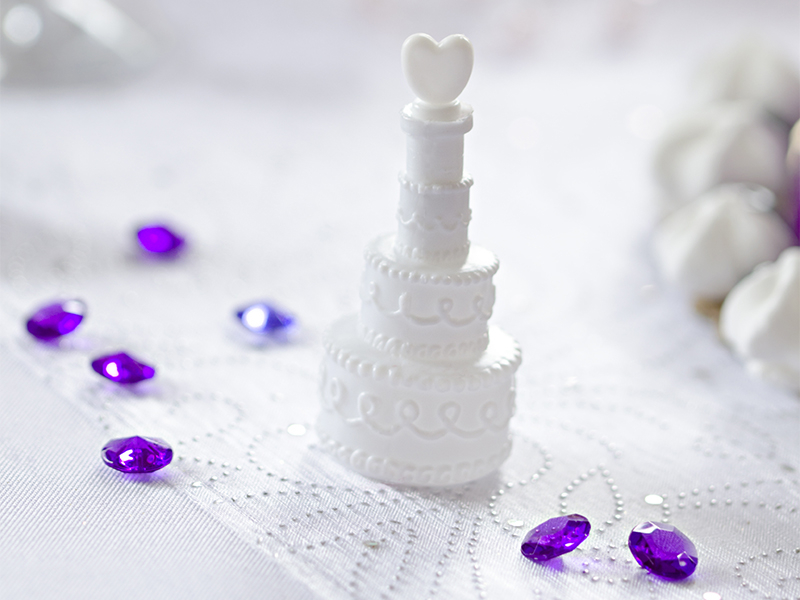 Σαπουνόφουσκες Wedding Cake – 24 Τεμάχια