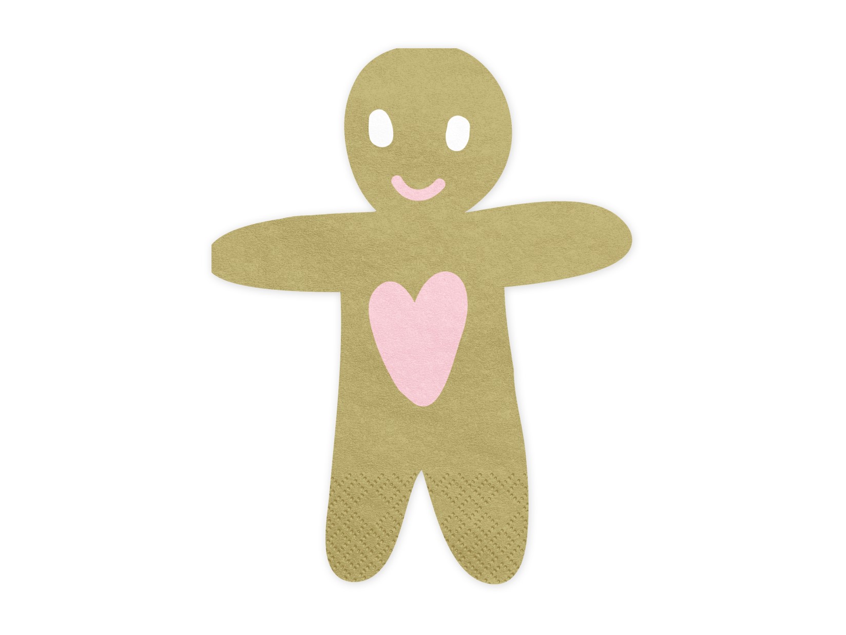 Χαρτοπετσέτες Gingerbread Man – 20 Τεμάχια