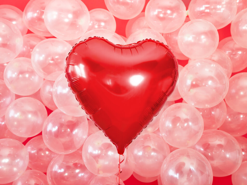 Μπαλόνι Foil Καρδιά Κόκκινο 61εκ