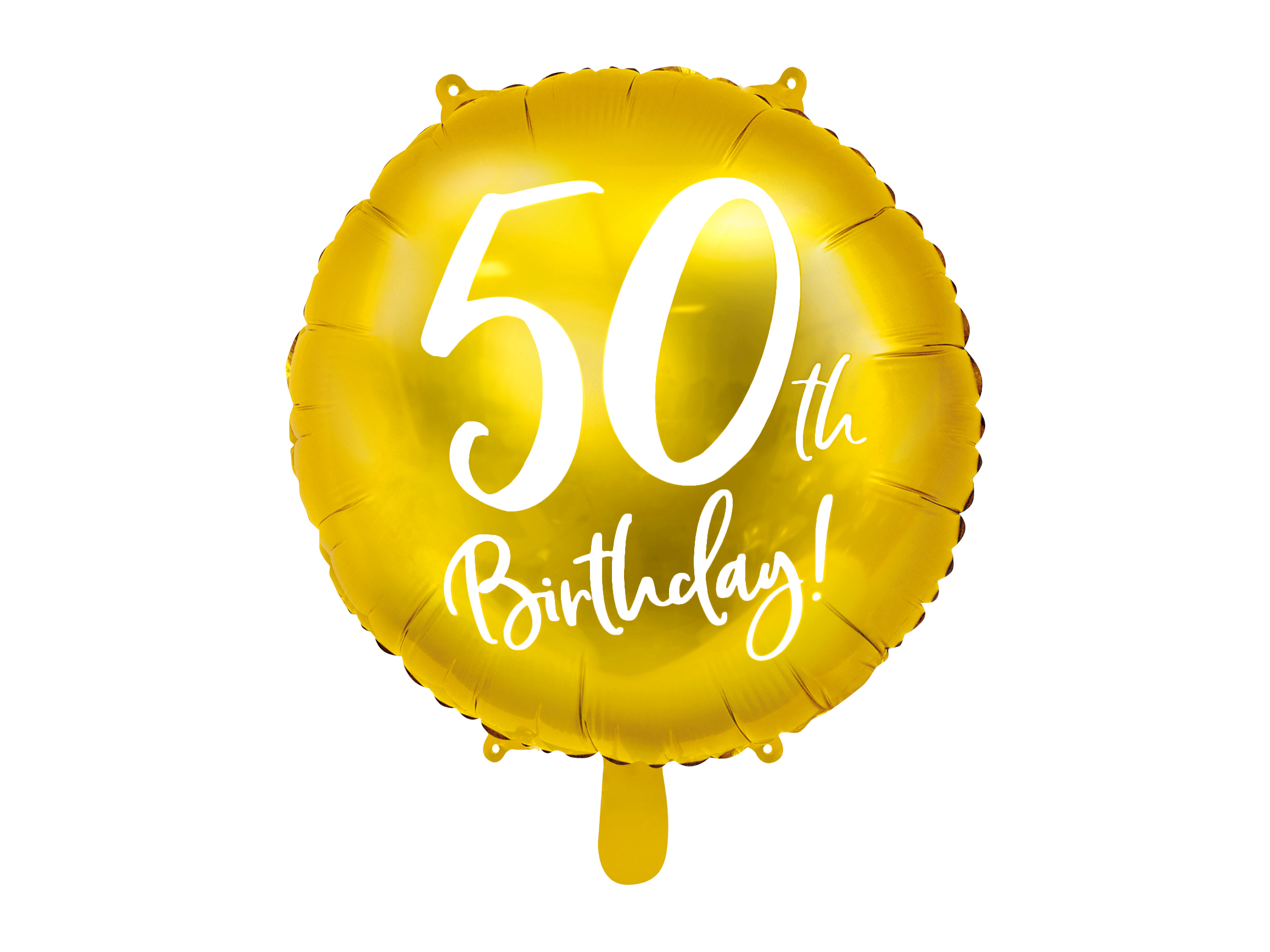Μπαλόνι Foil Χρυσό 50th Birthday 45εκ