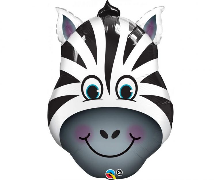 Μπαλόνι Foil Smiling Zebra 81εκ