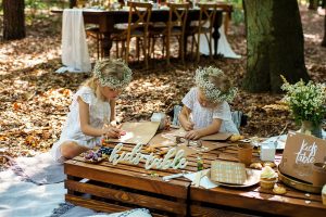 Παιδικό Τραπέζι Σε Γαμήλια Δεξίωση