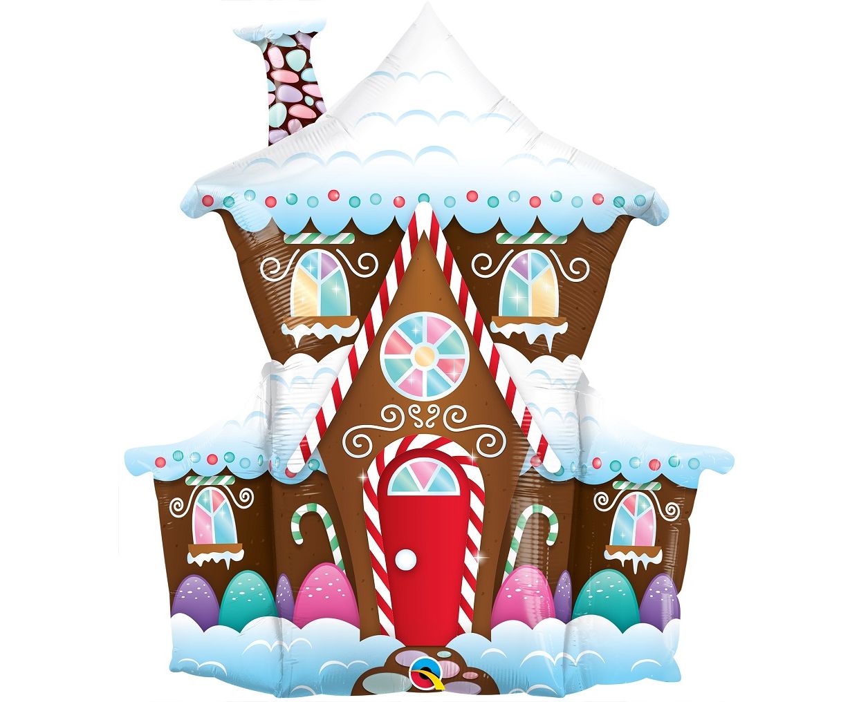 Μπαλόνι Foil Gingerbread House 46εκ