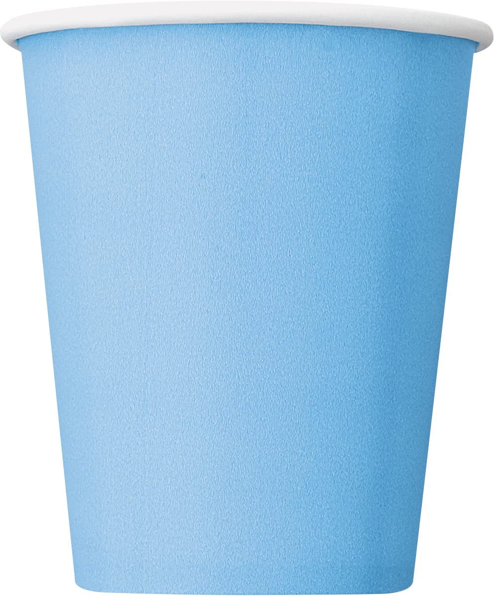 Χάρτινα Ποτήρια Γαλάζια 270ml – 14 Τεμάχια