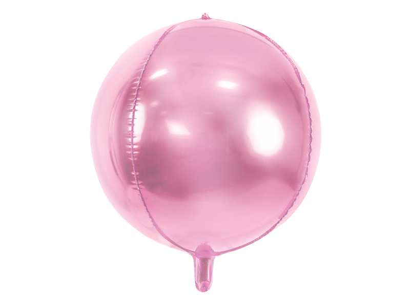 Μπαλόνι Foil Στρογγυλό Μεταλλικό Ροζ 40εκ