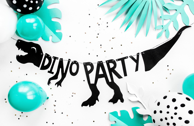 Χάρτινη Γιρλάντα Dino Party