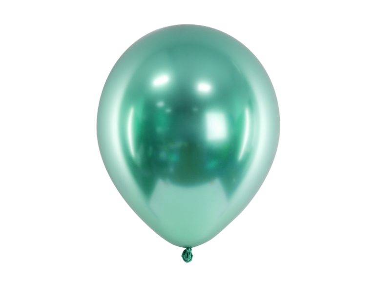 Μπαλόνια Latex Glossy Bottle Green 30εκ – 10 Τεμάχια