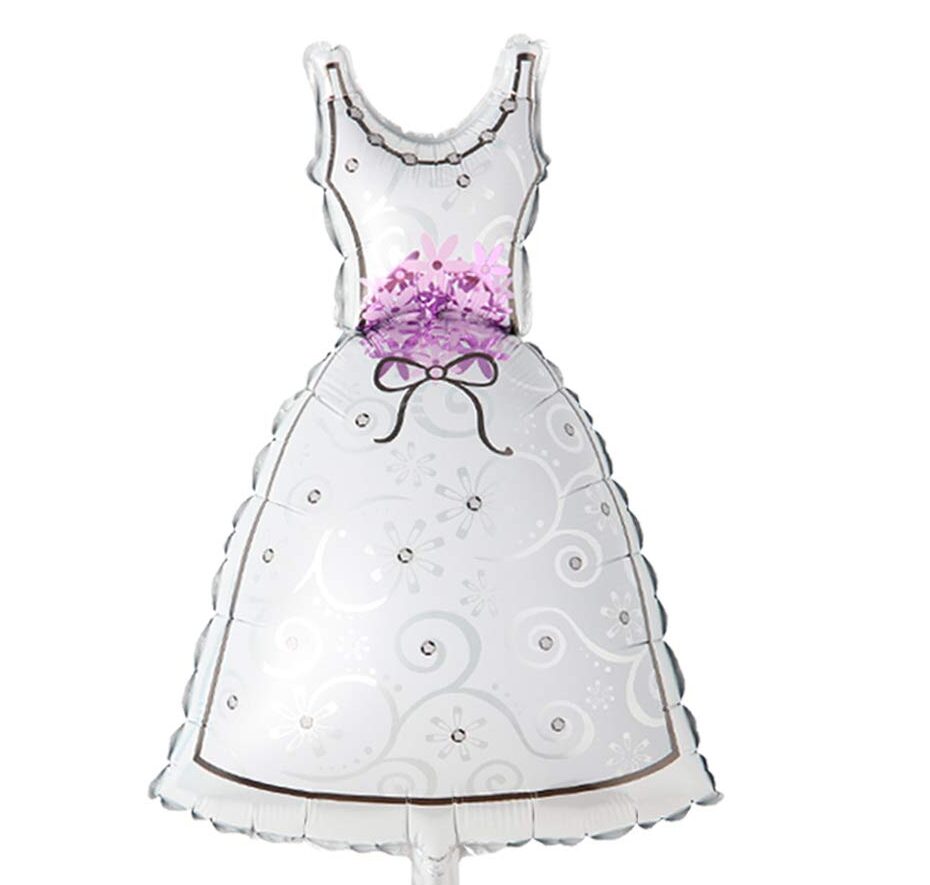 Μπαλόνι Foil Wedding Dress 109×43εκ