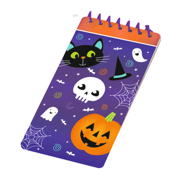 Σημειωματάρια Spooky Halloween Friends – 4 Τεμάχια