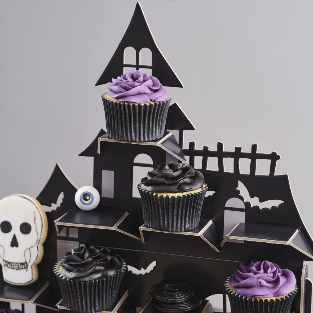 Βάση για Cupcakes Στοιχειωμένο Σπίτι