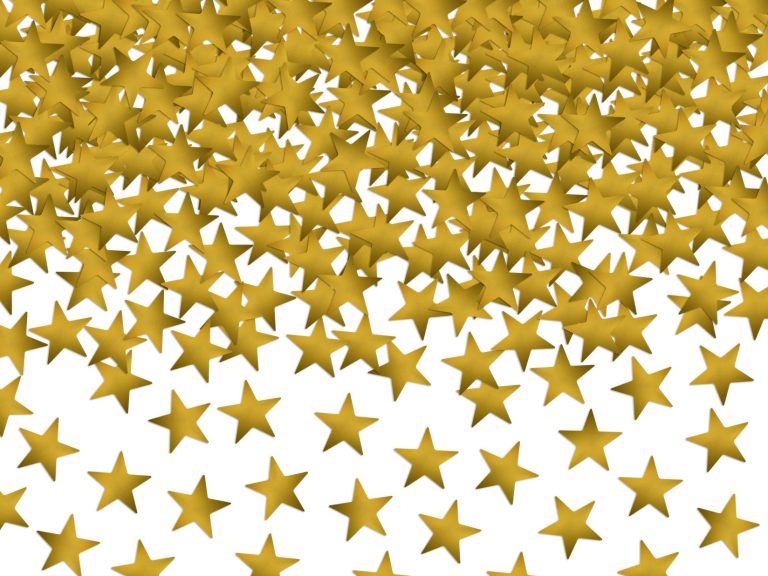 Κονφετί Χρυσά Αστεράκια – 30 Γραμμάρια