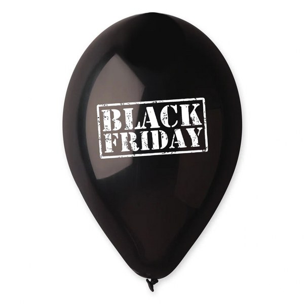 Μαύρα Μπαλόνια Black Friday – 5 Τεμάχια