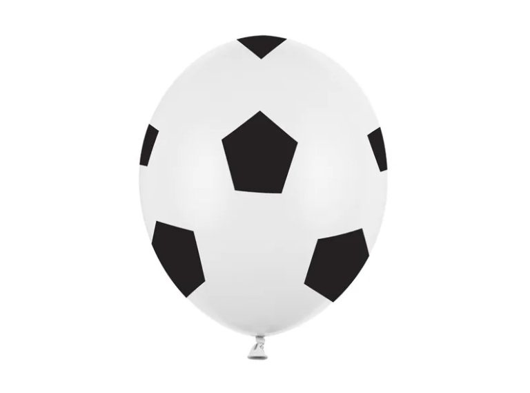 Μπαλόνια Latex Μπάλα Ποδοσφαίρου 30εκ – 6 Τεμάχια