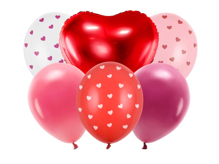 Σετ Μπαλόνια Be Mine Valentine – 6 Τεμάχια