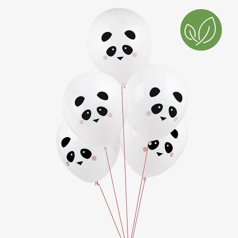 Μπαλόνια Latex Panda 30εκ – 5 Τεμάχια