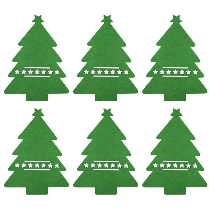 Θήκη για Μαχαιροπίρουνα Χριστουγεννιάτικο Δέντρο – 6 Τεμάχια